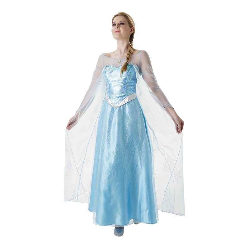 brillo imperdonable máquina Disfraz de Reina Elsa para mujer - Frozen© | MyHappyFun -Disfraces y  complementos